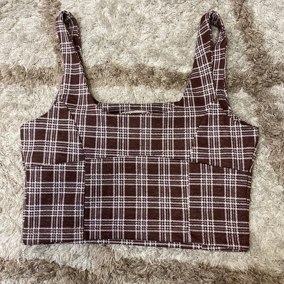 Altard state plaid crop top - Picture 2 of 2